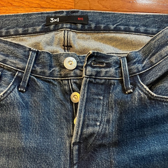 3X1 Denim Fringe jean in size 26 - Picture 4 of 11